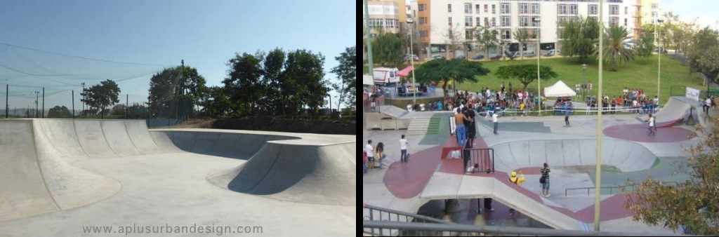 Skate Bowls und Pools aus Beton